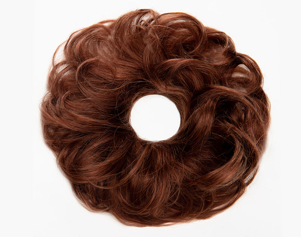 Dark Umber Red Scrunchie STYLD by Ken Paves