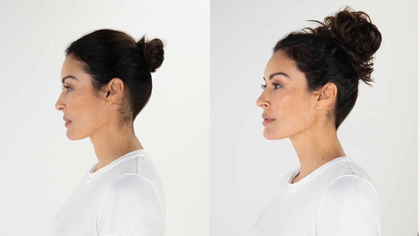 MADRID - NATURAL WAVE BUN SCRUNCHIE